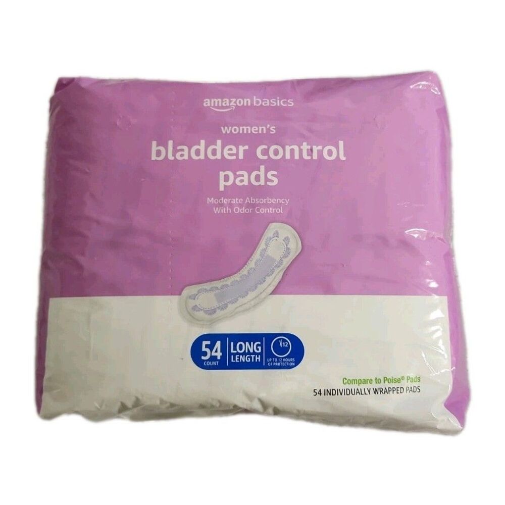 Amazon Basics Ultra Thin Incontinence, Bladder Control & Postpartum Pads NEW
